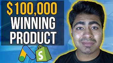 REVEALING A $100,000 Google Shopping ADs Winning Product | Best Shopify Product