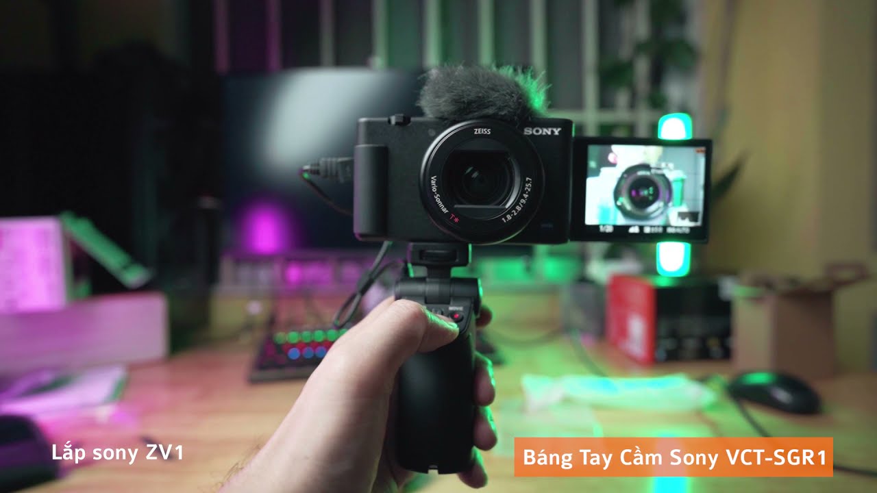 🎥 Trên Tay Nhanh Báng Tay Cầm Sony VCT-SGR1 — Video review, click xem trên YouTube