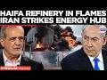 HAIFA ABLAZE: Iran Hits Israel’s Energy Hub After Ne’ot Hovav Strike | US-Iran War