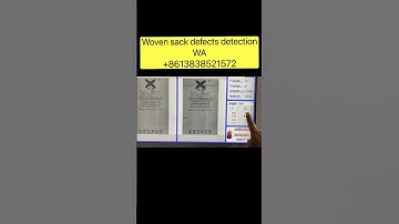 #polypropylenebags #wovensacks #defects #pp defects detection