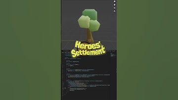 #gamedev Update 020 Creating a #rpg  from nothing using #unity and #blender | Heroes Settlement