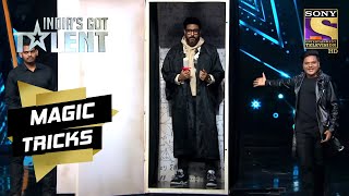 B.s. Reddy Helps Abhishek Bachchan Get A Degree In 20 Seconds Indias Got Talent Magic Tricks