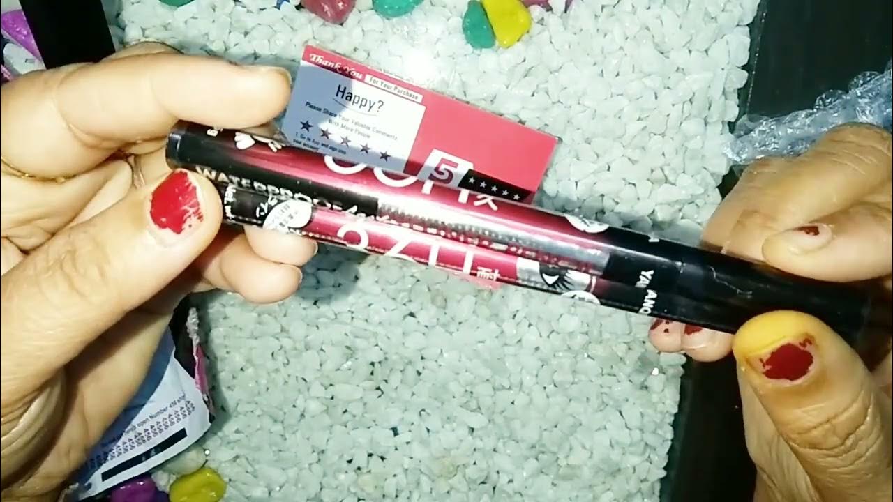meesho eyeliner review, YouTube