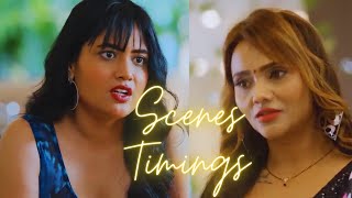 RIKSHAWALA ULLU Webseries S1 P2 SCENES TIMINGS | JINNI JAZZ | MANVI CHUG |