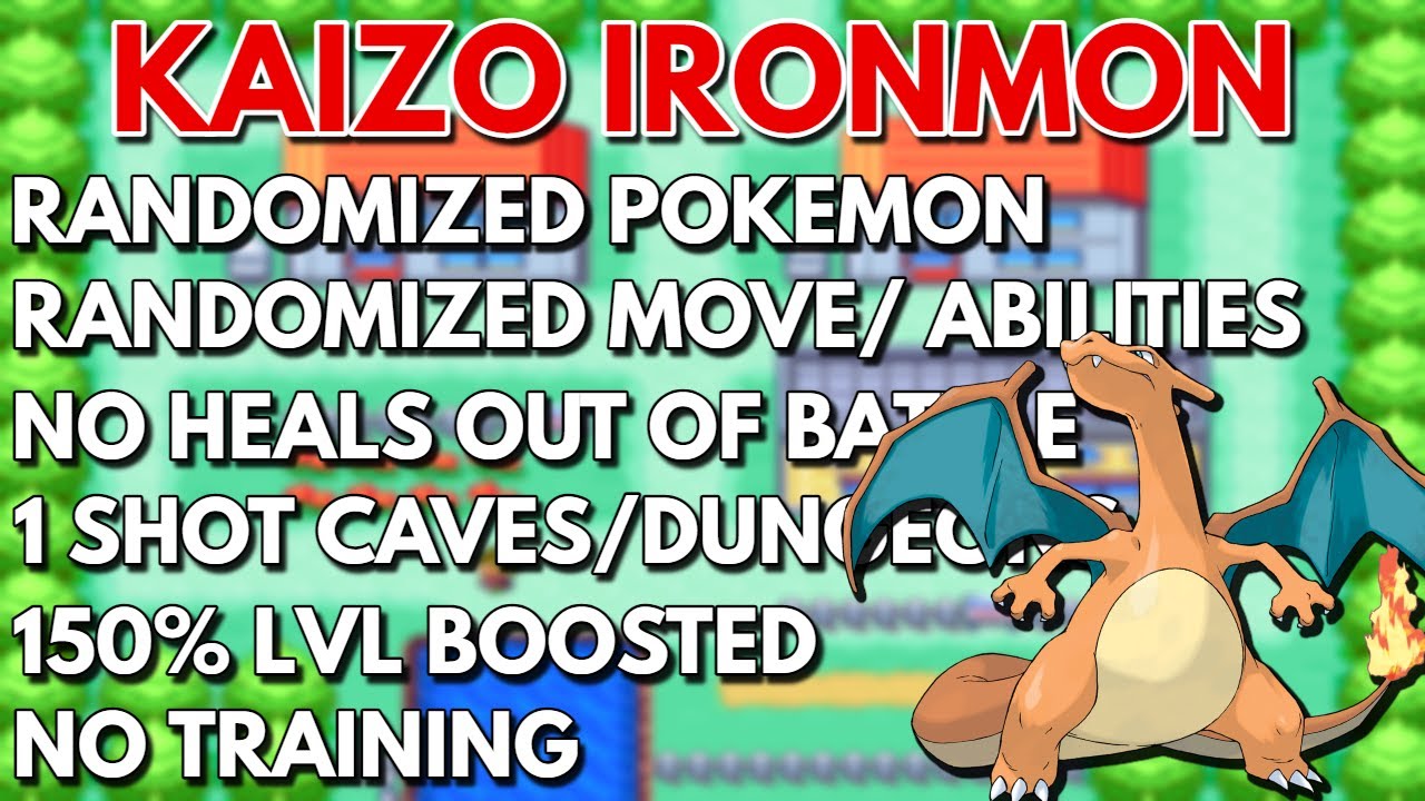 First kaizo stream)HARDEST NUZLOCKE EVER. POKEMON FIRERED (KAIZO IRONMON  CHALLENGE) - YouTube