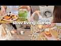 a quiet day cooking at home 🍞 baking therapy, routine, comforting meals