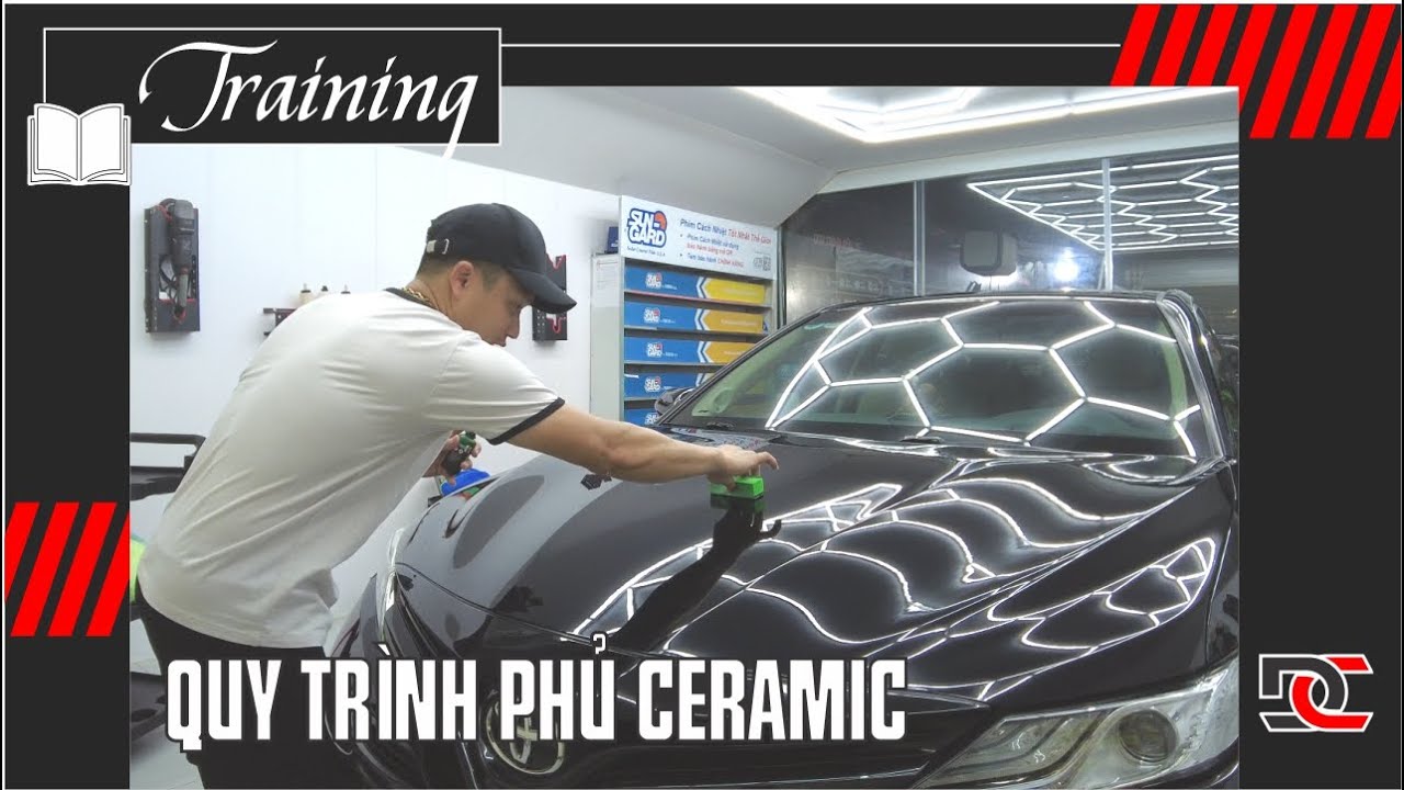 Quy Trình Phủ Ceramic Sonax Đúng Cách: Từ A Đến Z