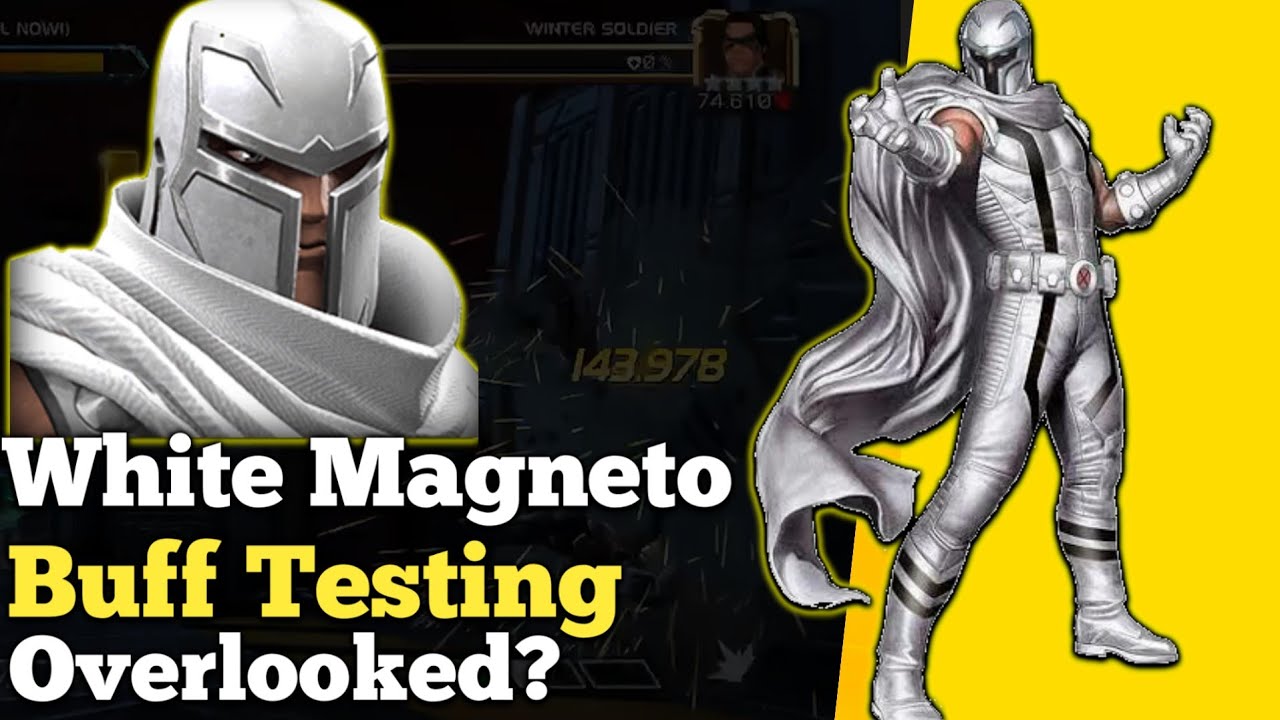 Magneto Marvel Now (White Magneto) Is Insane! Overlooked? 6* Rank 2 White Magneto Gameplay!