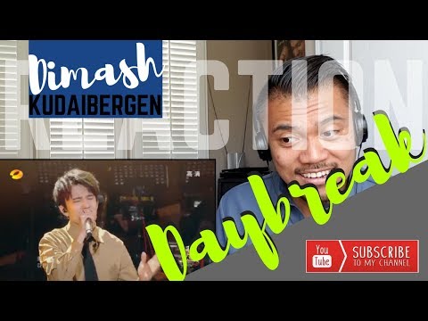 DIMASH Kudaibergen singing, "Daybreak" | REACTION vids with Bruddah Sam