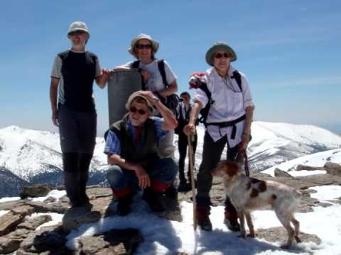 Subida a Peñalara desde la Laguna gente chismosa