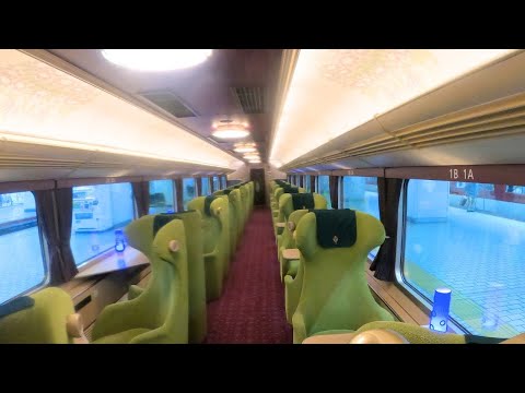 Riding Japan's Reasonable Luxury Train from Kyoto to Nara | Kintetsu Limited express Aoniyoshi