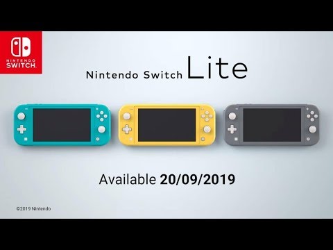 Novo Nintendo Switch Lite Anunciado! Trailer de Anúncio Legendado em Português