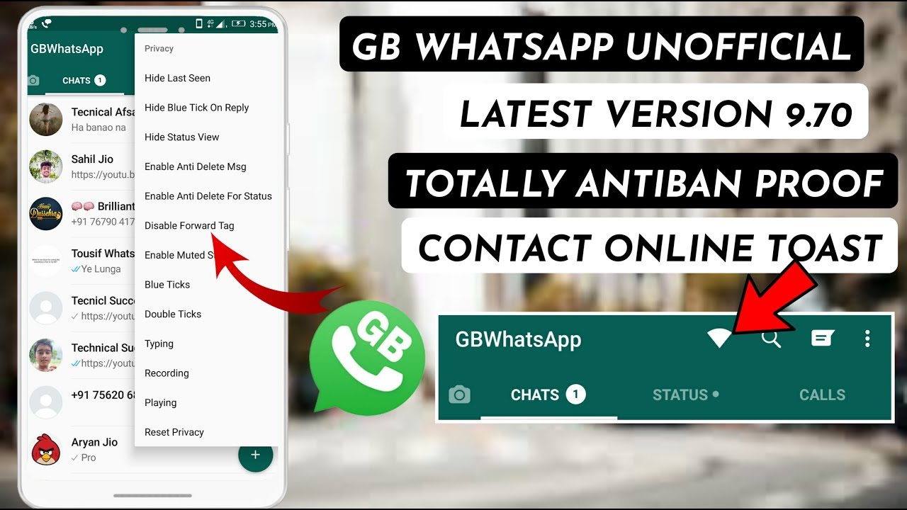 Gb Whatsapp Unofficial Latest Version 9 70 Gb Whatsapp Totally