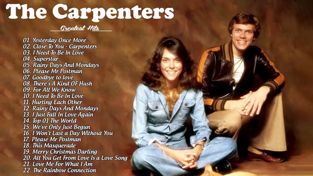 Carpenters Greatest Hits Songs Full Album🎵 Yesterday once more
