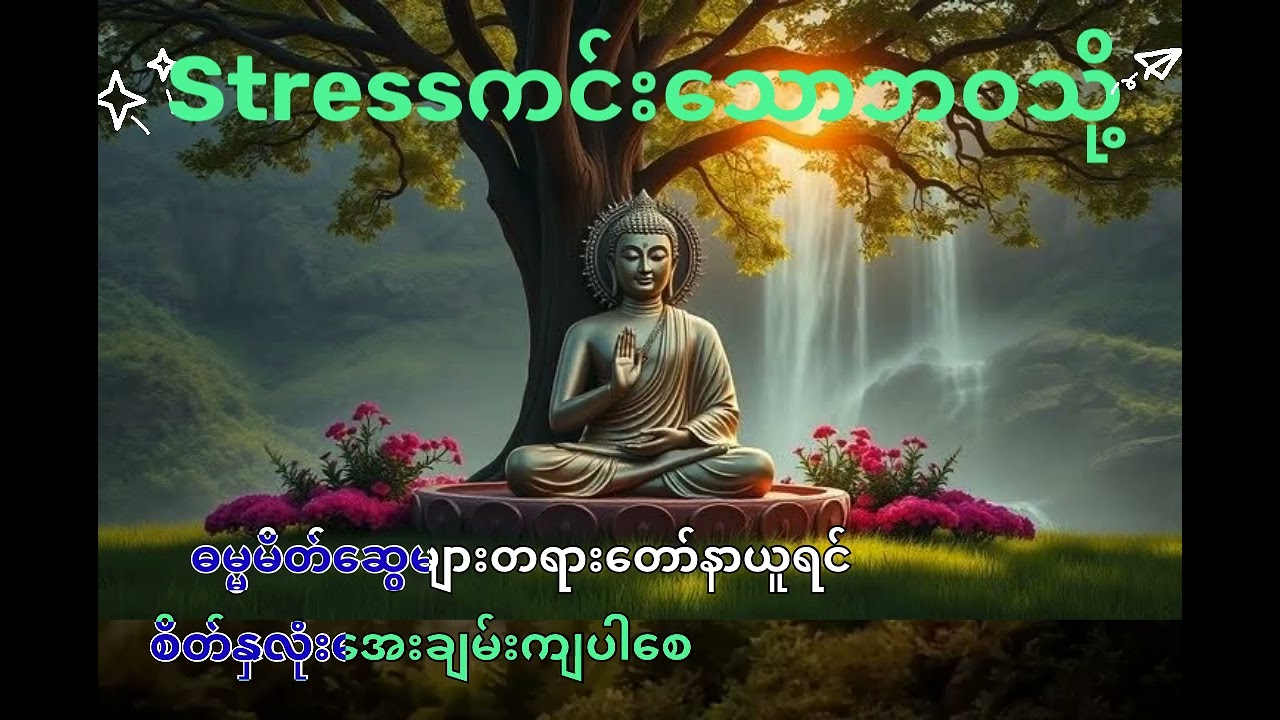 #ပါချုပ်ဆရာတော်ဘုရားကြီးတရားတော်များ #စိတ်ဖိစီးမှုကင်းဝေးရေး မေတ္တာဓမ္မလမ်းညွှန်တရားတော်#