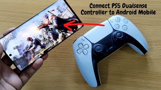 How to Connect & Pair PS5 DualSense Controller to Android Mobile?