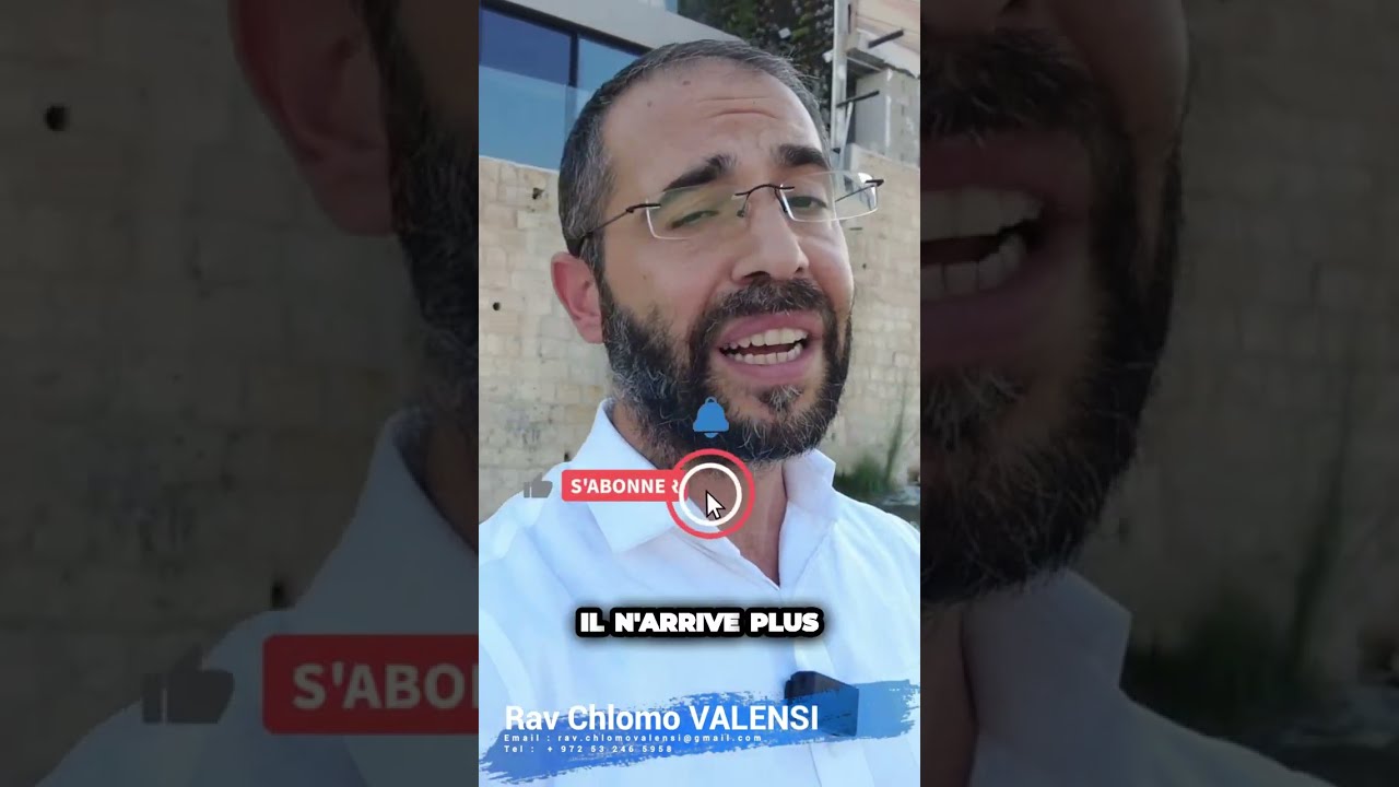 Retrouver son identité juive : un voyage vers la reconnexion - Rav Chlomo Valensi #techouva