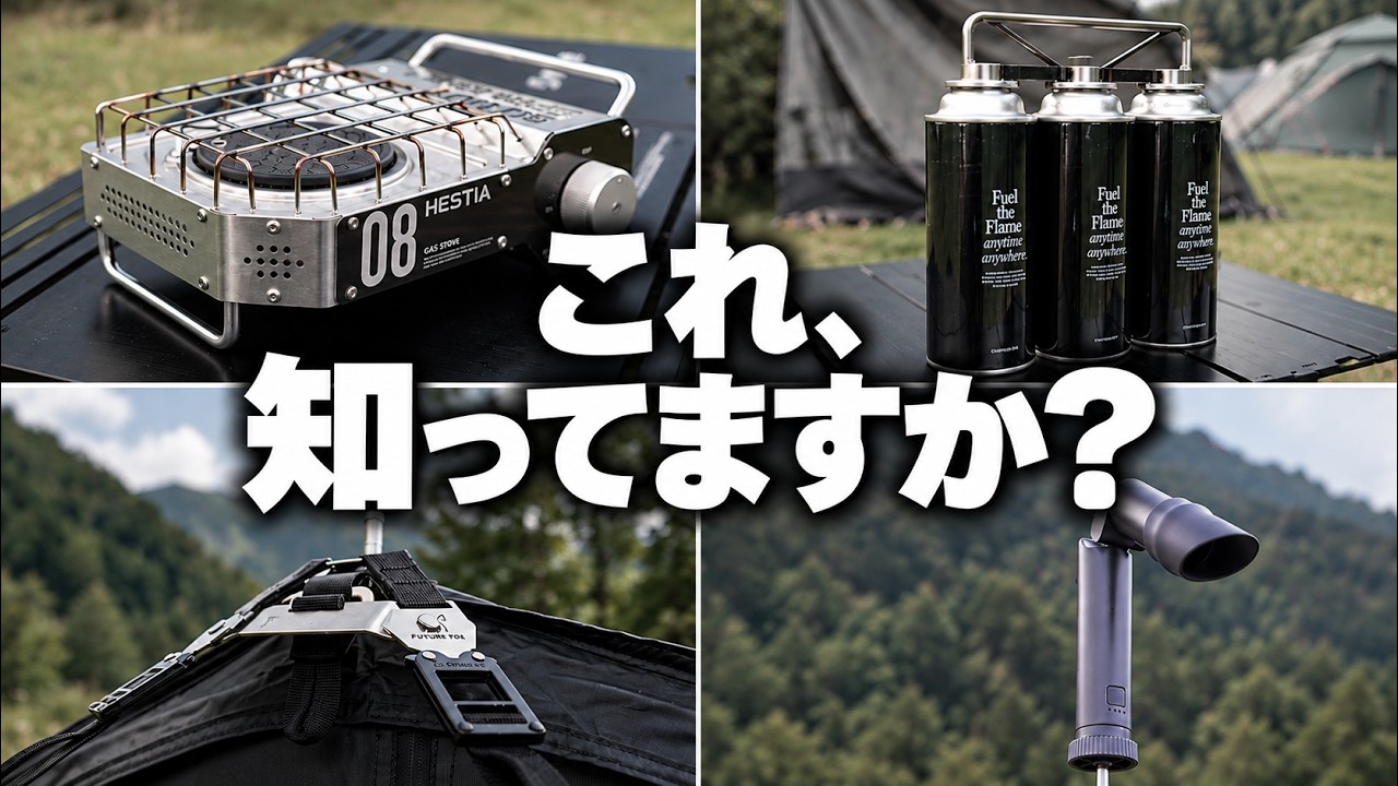 Gear I've never even seen… Camping gear experts share the latest
