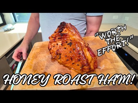 THE Honey Roast Ham Recipe that you've been Waiting for!!