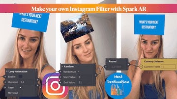 Who/What Are You? Create your own Filter for Instagram and Facebook in 9 minutes! Spark AR tutorial