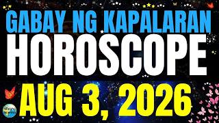 🌏 Horoscope Ngayong Araw Aug 3, 2026 #HoroscopeTagalog #kapalaranhoroscope #horoscopengayongaraw