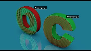 2 Ways Spline Text Wrapping in Cinema 4D Tutorial