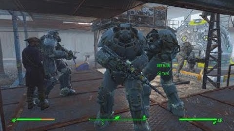 FALLOUT 4 THE ENCLAVE AT THE CASTLE - (NO MODS)