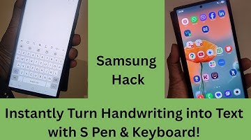 How to Convert Handwriting to Text on Samsung! ✍️📱 (No Typing Needed)