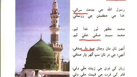 Class 8th Sindhi lesson #03