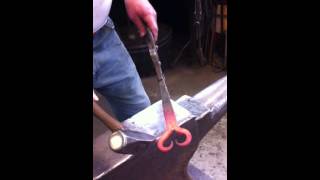 Blacksmith Hand Forged Heart Hook