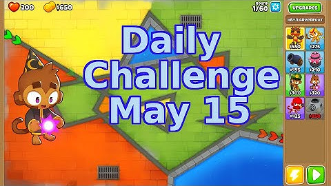 Bloons TD 6 Daily Challenge | Only Strategy | No Hero No MK | May 15 2022