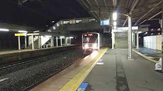 【運用復帰をしたE501系K701編成を撮ってきた！】 佐和駅 20時49分佐和駅発いわき行E501系K701編成到着・発車シーン 2021年5月21日