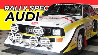 🏅 Blast From The Past! Steve Cox's Audi Quattro Tribute | HALTECH HEROES