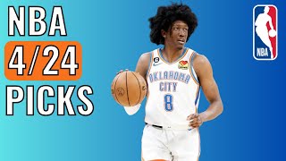 DRAFTKINGS NBA ANALYSIS (4/24) | DFS PICKS