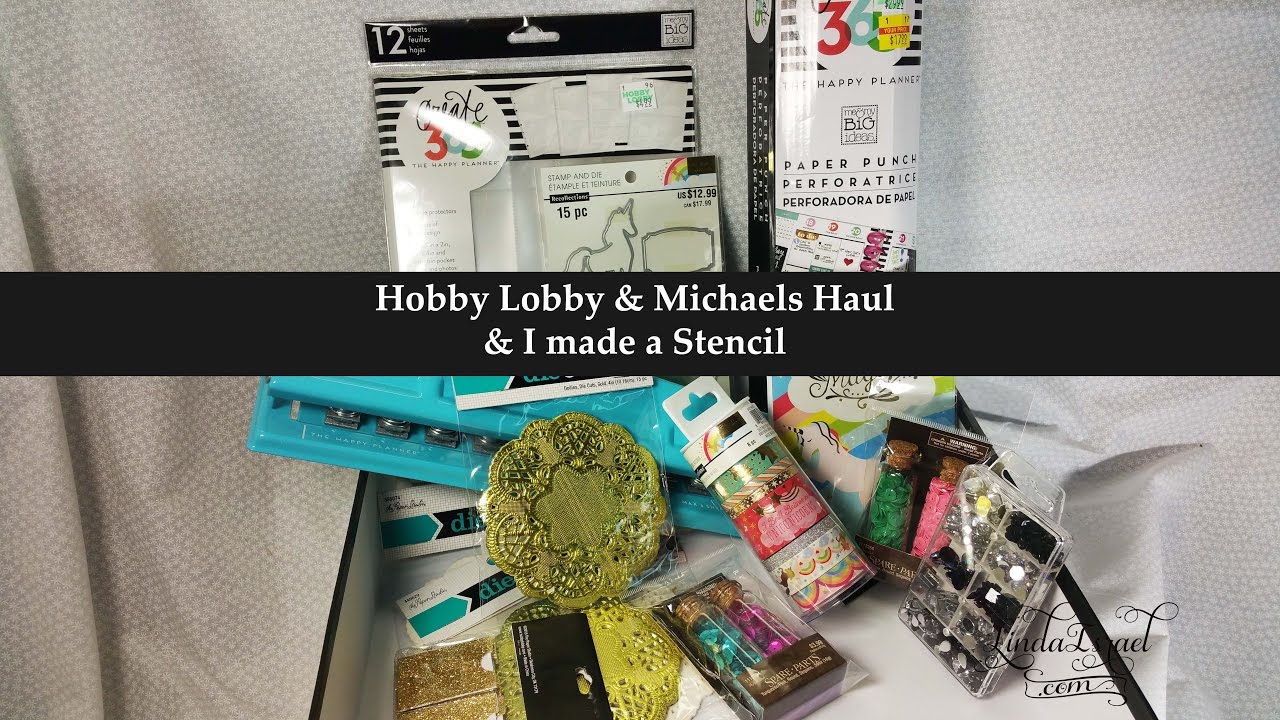 Planner Stencils, Hobby Lobby