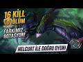 Tek Atan Helcurt: Farklı Rotasyon, Doğru Oyun! 😈 #mlbb #helcurtgameplay