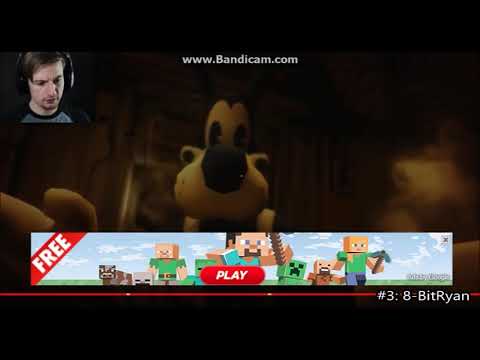 Youtubers react to Bendy and The Ink Machine Chapter 3 Ending! - YouTube
