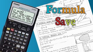 #Scientific #Calculator Mein #Formula Kaise Save Kare Full Process In Hindi #फार्मूला Save Process. screenshot 1