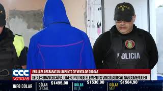 09 Secuestran cocaína, dinero y otros elementos vinculados al narcomenudeo