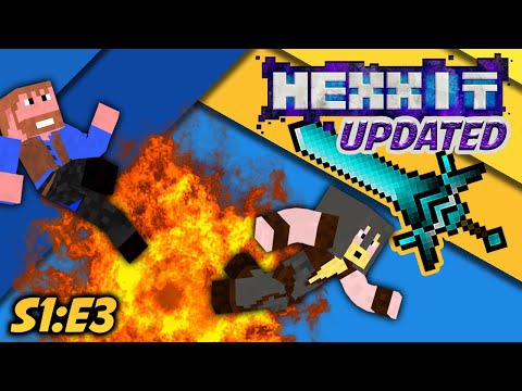YOU BLEW UP THE HOUSE!!! | Minecraft Hexxit Updated (S1:E3) (Minecraft Mod Series)