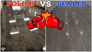 Grind and Seal vs Polished Concrete Floors: Which is Better?