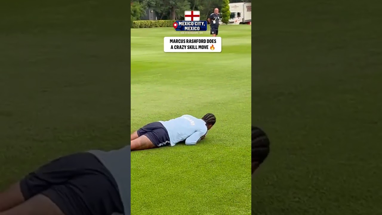 Marcus Rashford had the whole England squad rolling with this 😂
