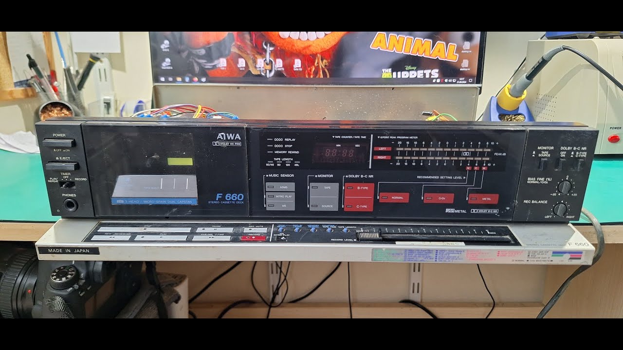 SONY WM-EX99 & Aiwa AD-F660 カセットプレーヤー AIWA AD-F660 | スーパーカセッターズ SuperCassetters'
