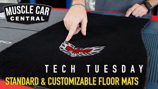 Tech Tuesday: Floor Mats Explained – Custom ACC Carpeted Mats: Colors, Logos & Thread Options