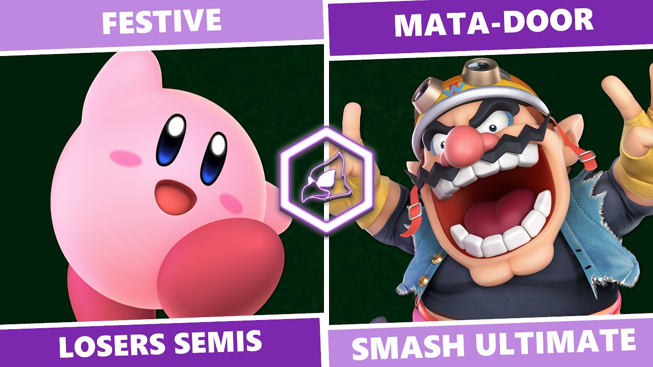 Cooped Up 25: Losers Semis  - Festive (Kirby) Vs. Mata-Door (Wario) SSBU