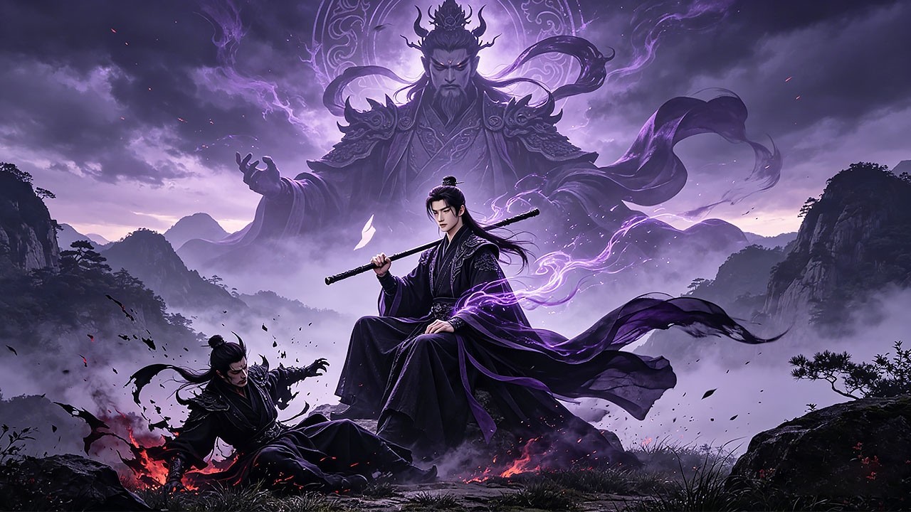 Evil sect experts attack, only to be easily defeated by an unknown