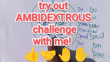 𝙈𝙖𝙨𝙩𝙚𝙧 𝙩𝙝𝙚 𝘼𝙧𝙩 𝙤𝙛 𝙒𝙧𝙞𝙩𝙞𝙣𝙜 𝙬𝙞𝙩𝙝 𝘽𝙤𝙩𝙝 𝙃𝙖𝙣𝙙𝙨 𝙎𝙞𝙢𝙪𝙡𝙩𝙖𝙣𝙚𝙤𝙪𝙨𝙡𝙮 | 𝘼𝙢𝙗𝙞𝙙𝙚𝙭𝙩𝙧𝙤𝙪𝙨 𝘿𝙧𝙖𝙬𝙞𝙣𝙜 𝘾𝙝𝙖𝙡𝙡𝙚𝙣𝙜𝙚 #videos