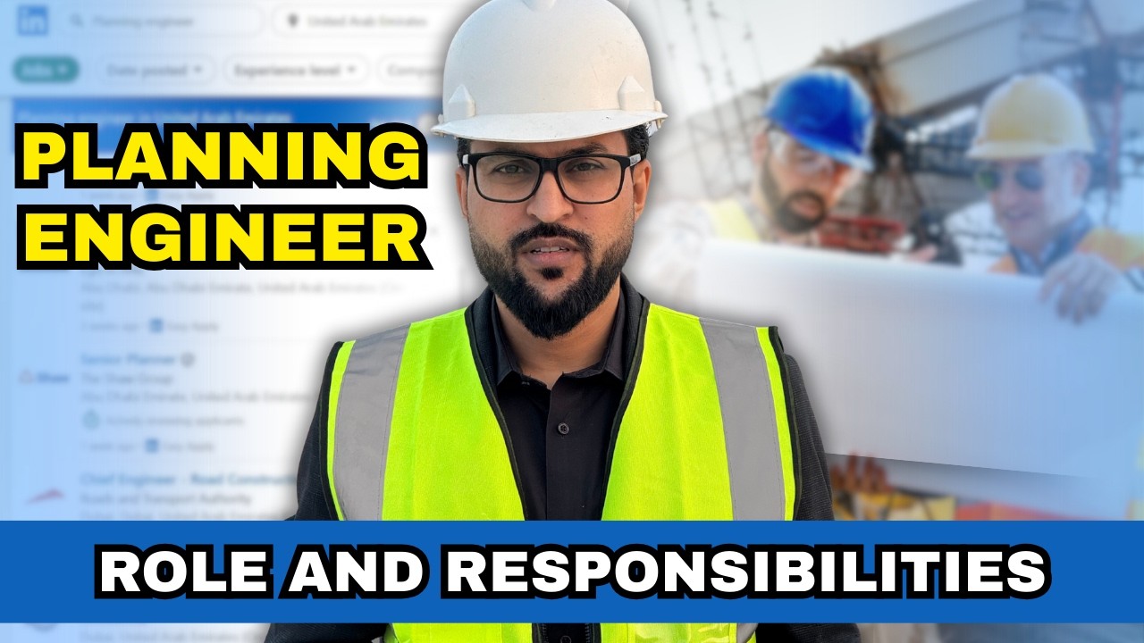 What are the Roles and Responsibilities of a Planning Engineer ...