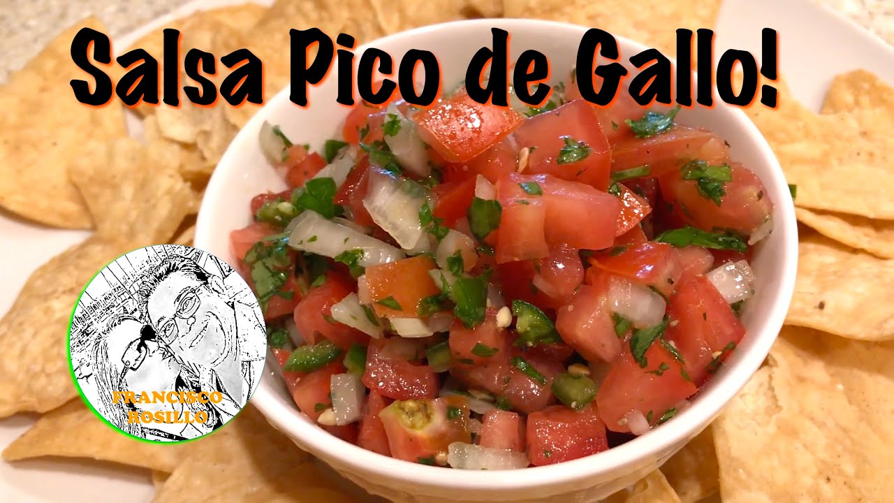 Cómo hacer pico de gallo: la receta más fácil de la salsa mexicana  tradicional