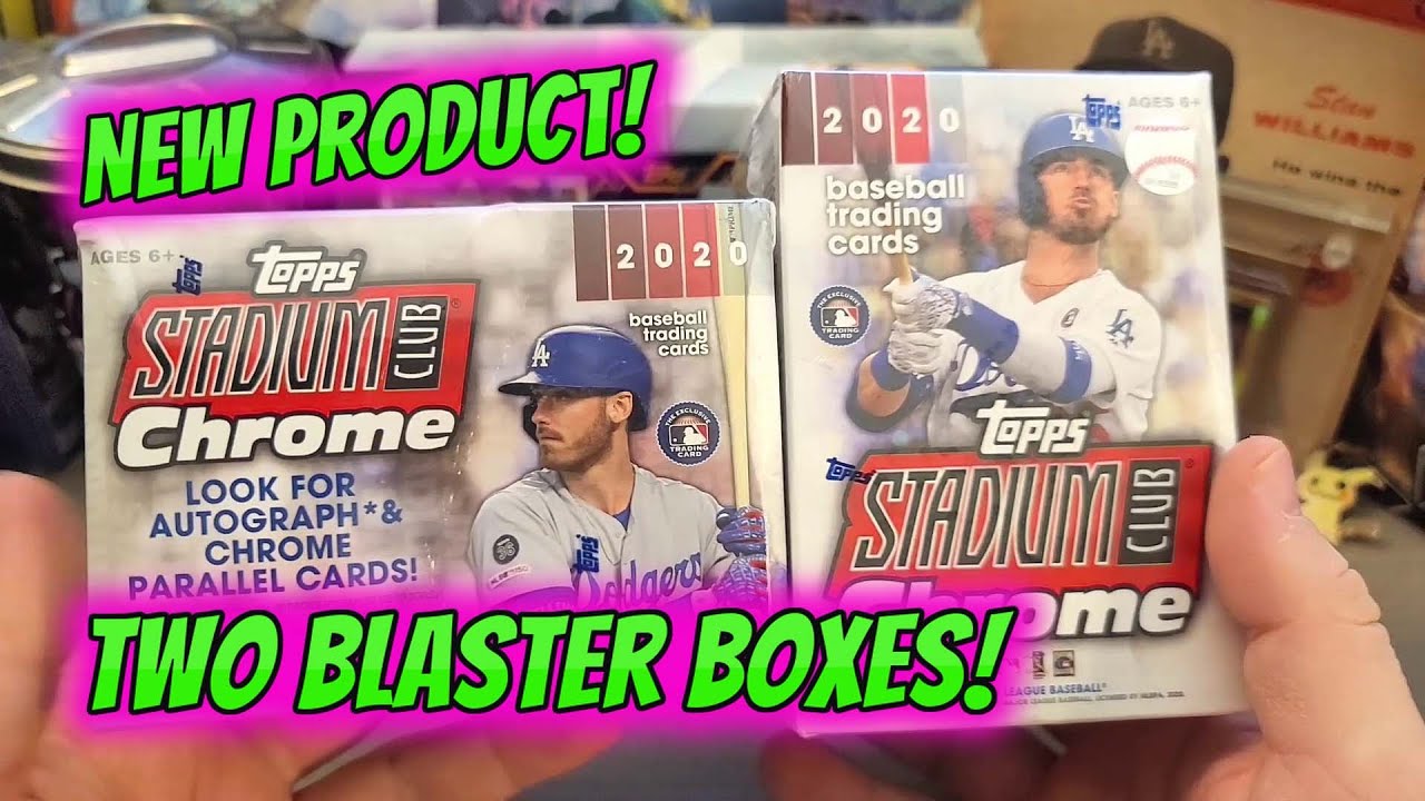 *NEW* 2020 Topps Stadium Club Chrome Retail Rip! Mike Trout Fake Out Auto! 🤣